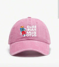 DTMF Bad Bunny Hat in Pink and Gray